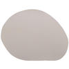 TISCHSET Textil Lederlook Hellgrau  - Hellgrau, Basics, Textil (45/35/0,18cm) - Ambia Home