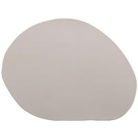 PROSTÍRÁNÍ, polyvinylchlorid (PVC),  - světle šedá, Basics, textil (45/35/0,18cm) - Ambia Home