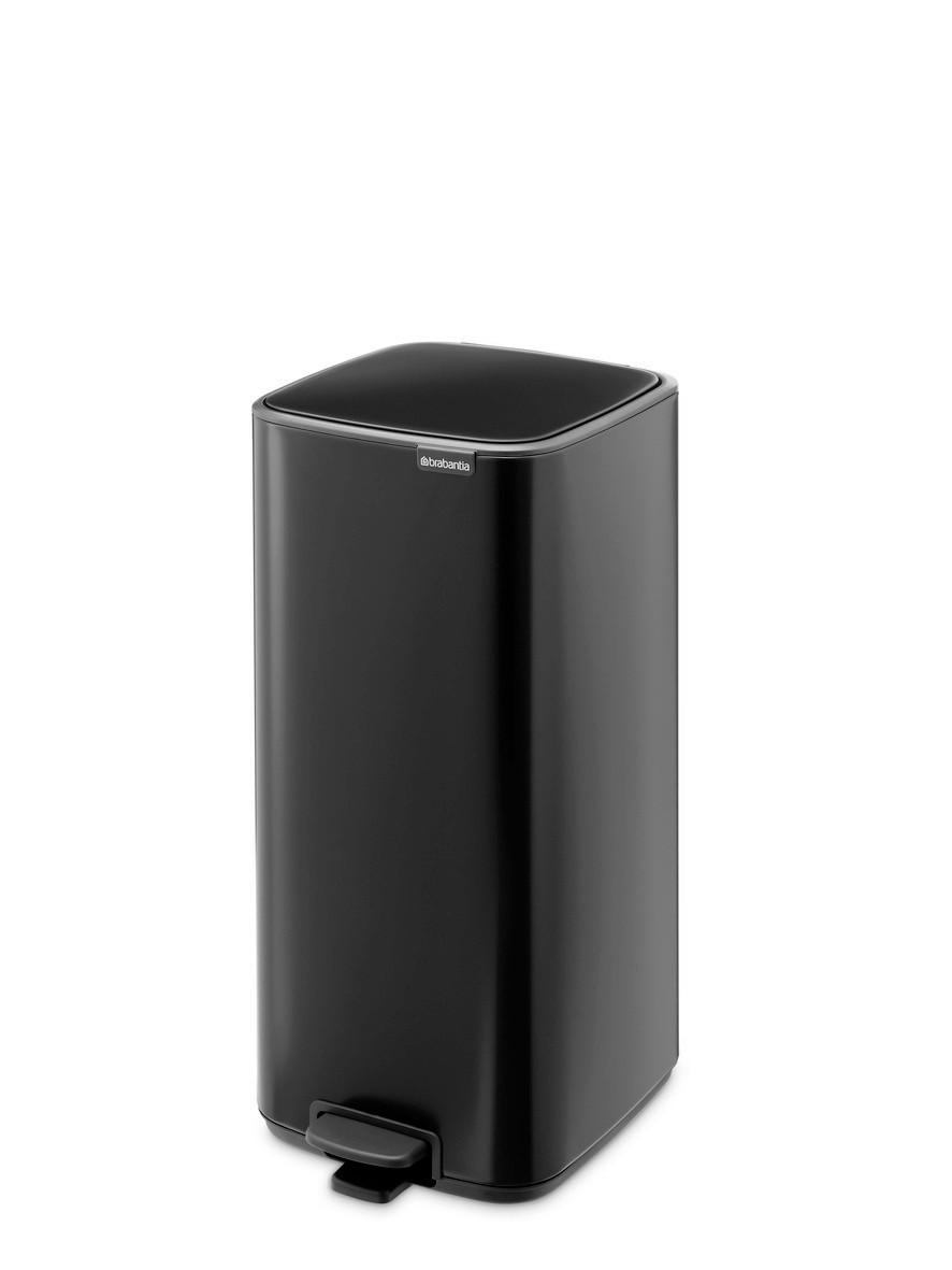 KOŠ S NOŽNOM PAPUČICOM  30 l  New Icon  - crna/antracit, Design, metal/plastika (28,8/64,7/35,8cm) - Brabantia