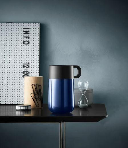 THERMOBECHER Travel Mug 300 l  - Blau, Design, Kunststoff/Metall (300ml) - WMF