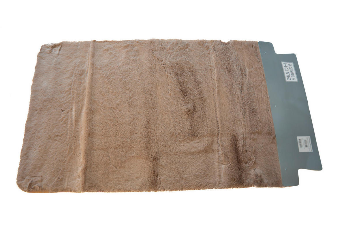 FÜRDŐSZOBASZŐNYEG   taupe   - taupe, Basics, textil (60/2/100cm)