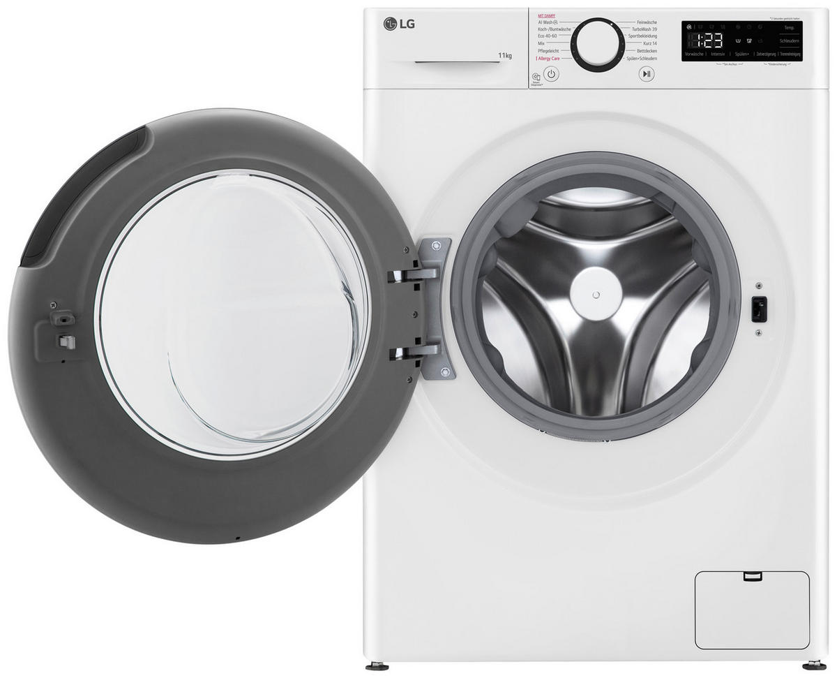 WASCHMASCHINE F4WR4016  - Weiß, Trend, Kunststoff/Metall (60/85/62cm) - LG