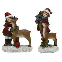 GYEREK DÍSZFIGURA - piros, Lifestyle, műanyag (11/12,2/6cm) - X-Mas