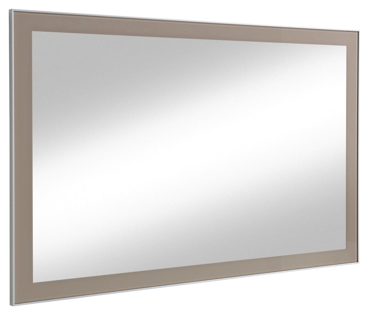 WANDSPIEGEL 120/77/5 cm    - Taupe, Design, Glas (120/77/5cm) - Novel