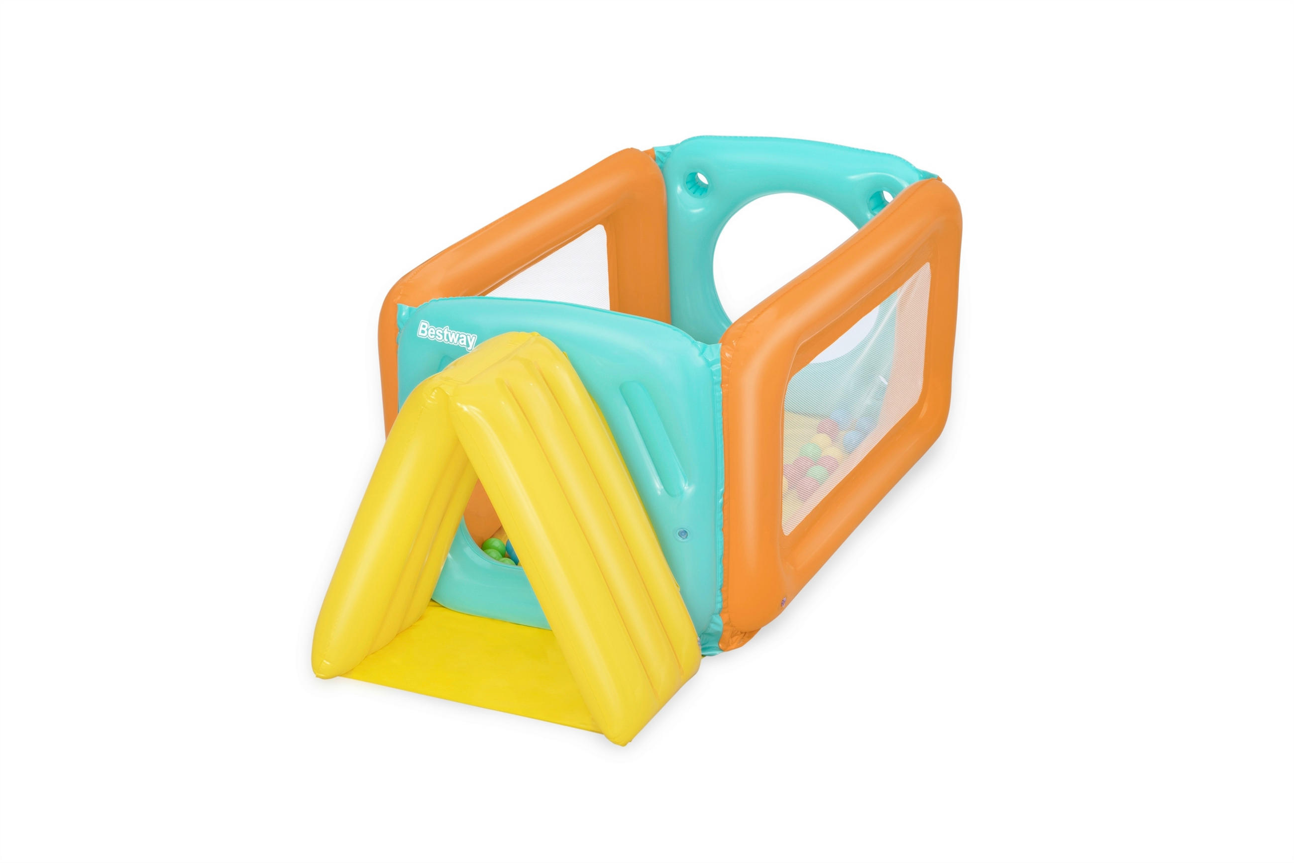 SPIELTUNNEL  - Multicolor, Basics, Kunststoff (178/91/70cm) - Bestway