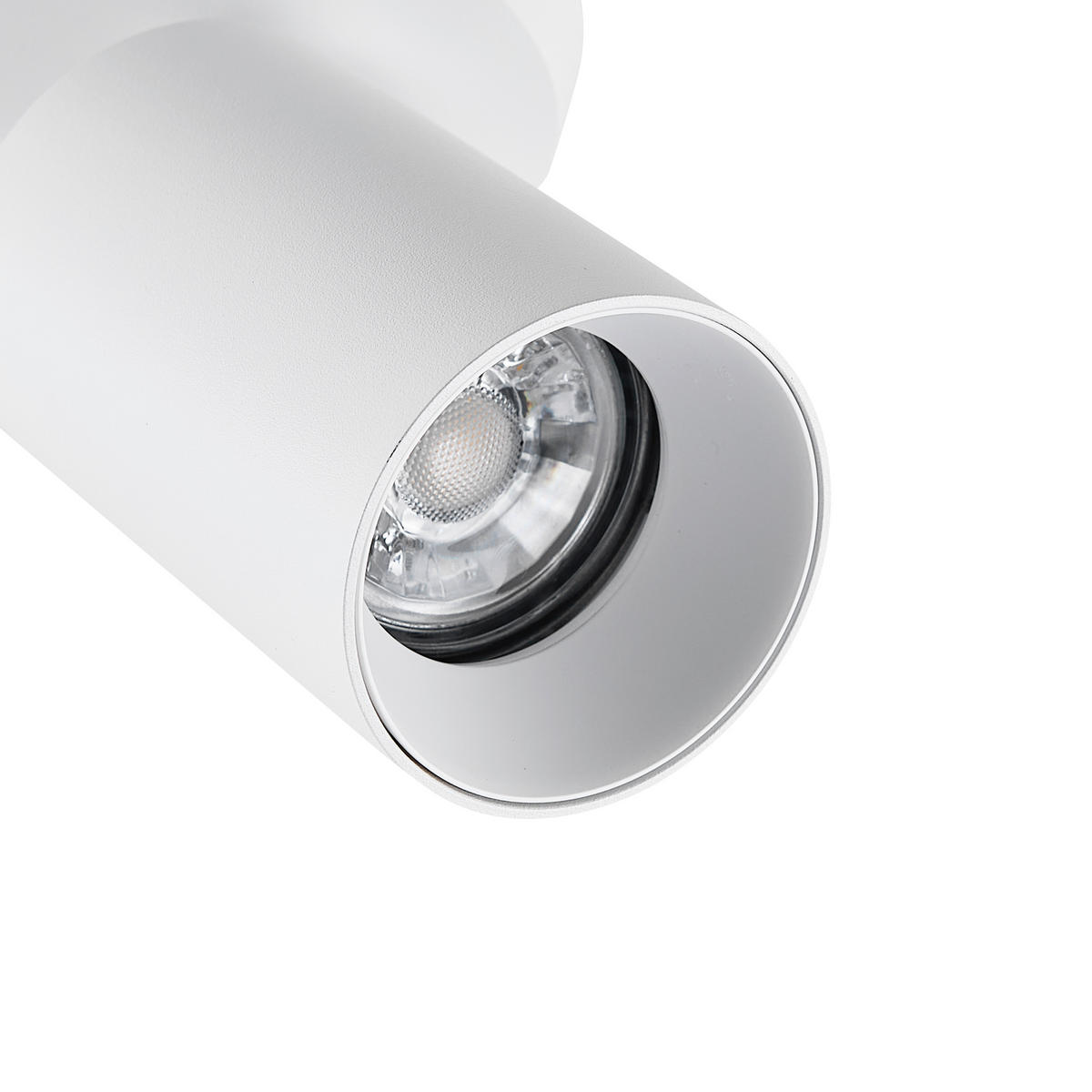 DECKENSTRAHLER - Weiss, Design, Metall (6/6/12,5cm)