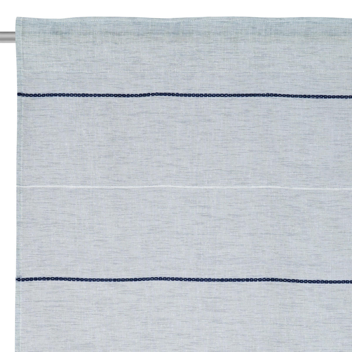 FERTIGVORHANG halbtransparent  - Blau, Design, Textil (140/245cm) - Esposa