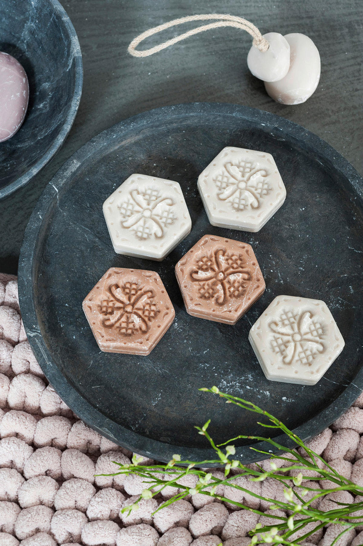 ORDNUNGSSYSTEM - Dunkelgrau/Grau, Basics, Stein (30/3cm) - Aquanova