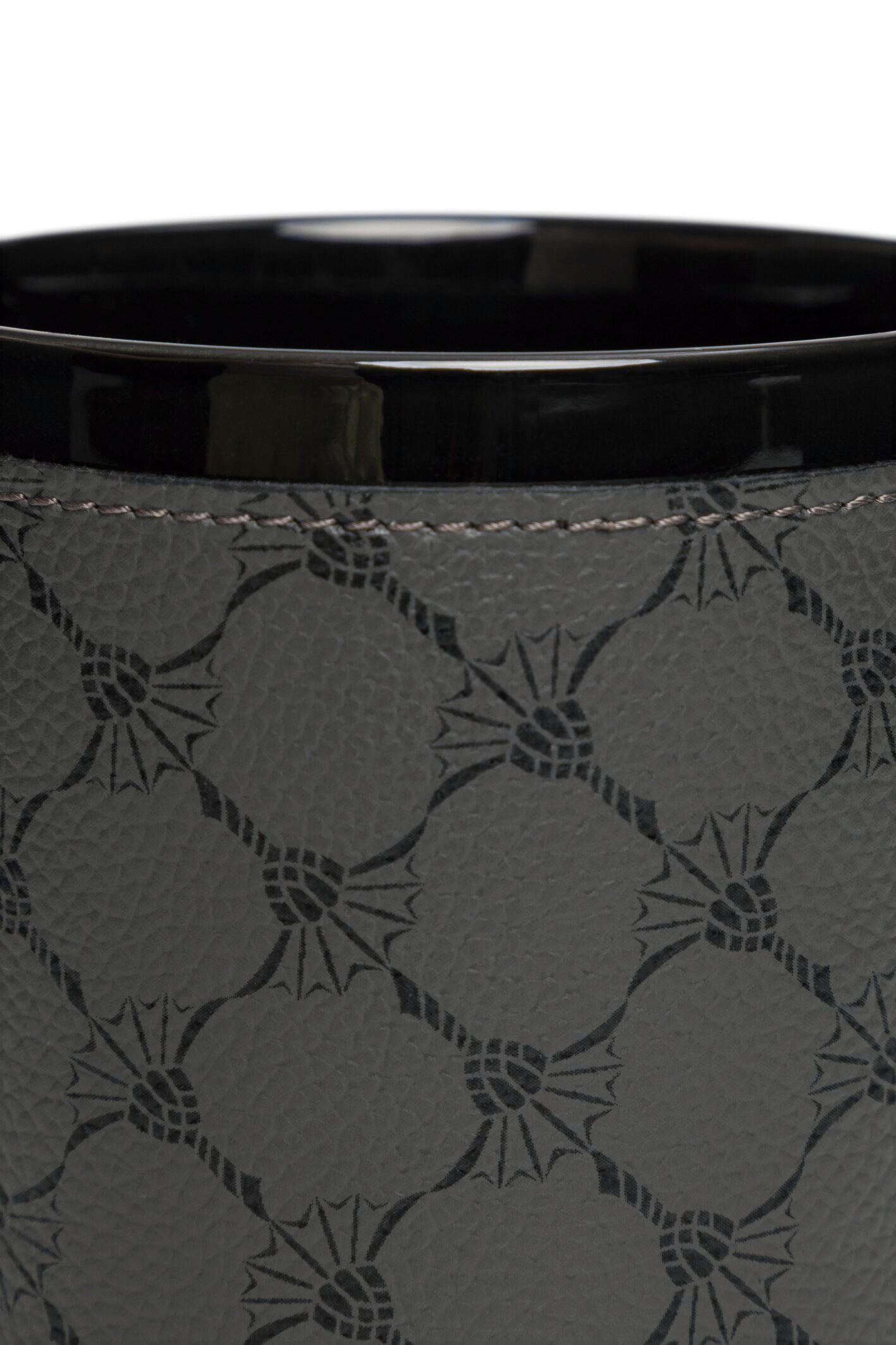 ZAHNPUTZBECHER CORNFLOWERACCESSOIRES  - Anthrazit/Schwarz, Design, Keramik/Kunststoff (9,5/9/9,5cm) - Joop!