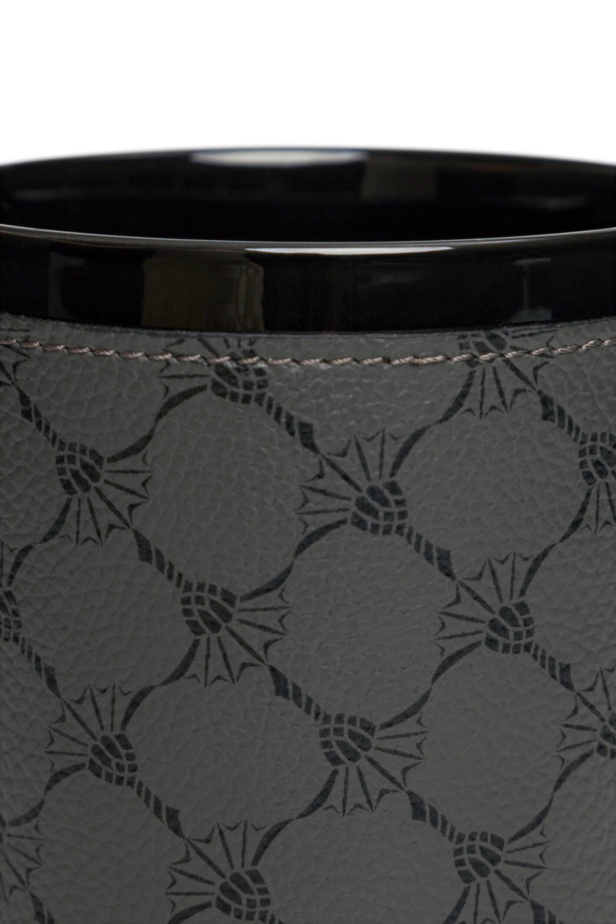 ZAHNPUTZBECHER CORNFLOWERACCESSOIRES  - Anthrazit/Schwarz, Design, Keramik/Kunststoff (9,5/9/9,5cm) - Joop!