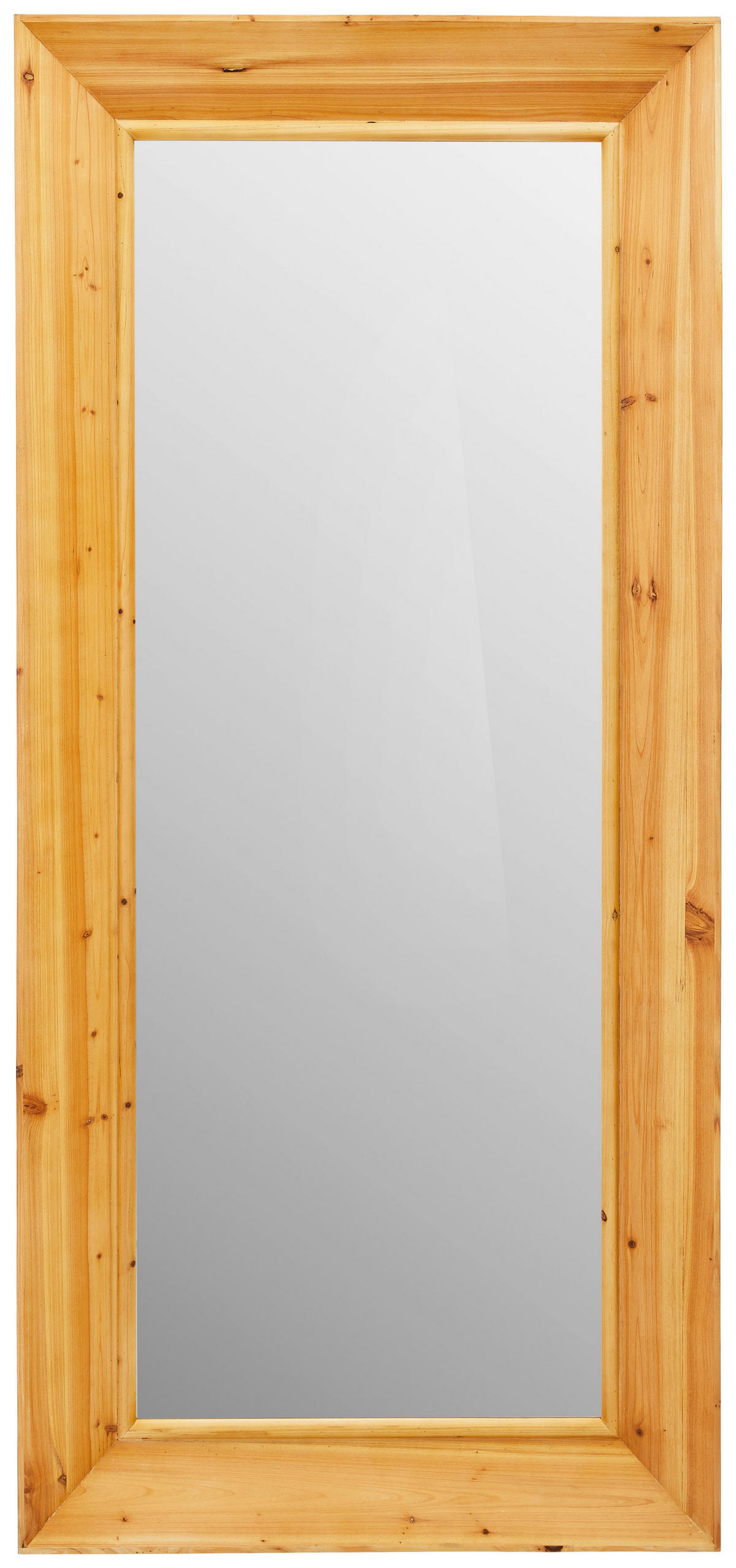 WANDSPIEGEL 87/188/7 cm  - Naturfarben, Design, Glas/Holz (87/188/7cm) - MID.YOU