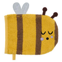 ROKAVICA ZA UMIVANJE DOJENČKA   16/21 cm  rumena  - rumena, Trend, tekstil (16/21cm) - Patinio