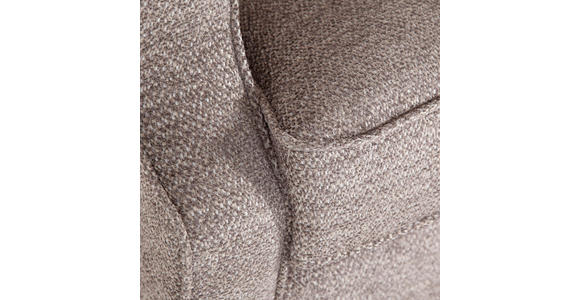 OHRENSESSEL Chenille Braun  - Braun/Grau, KONVENTIONELL, Holz/Textil (83/102/87cm) - Carryhome