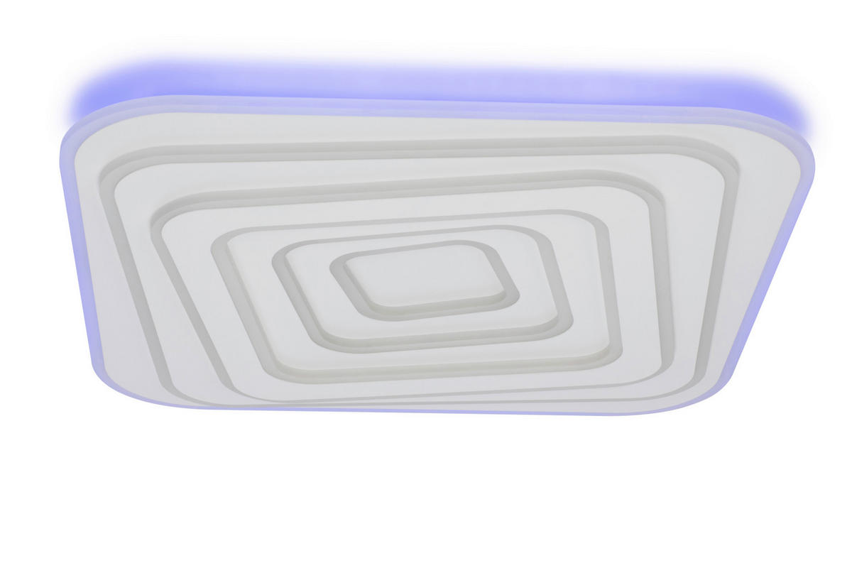 LED-TAKLAMPA 9.2 W 53/53/5,5 cm  - vit, Design, metall/plast (53/53/5,5cm) - Novel