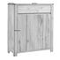 SCHUHSCHRANK Wildeiche massiv geölt Eichefarben - Eichefarben, Basics, Holz (91,8/103,5/36,8cm) - Linea Natura