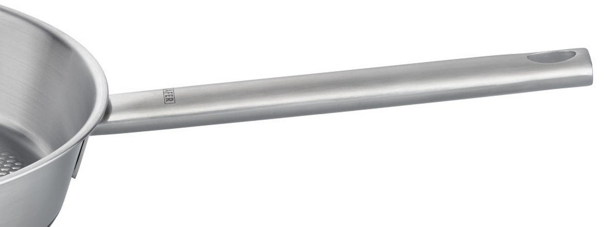 BRATPFANNE Lafer EDS 28 cm  - Silberfarben, Basics, Metall (28cm) - Johann Lafer