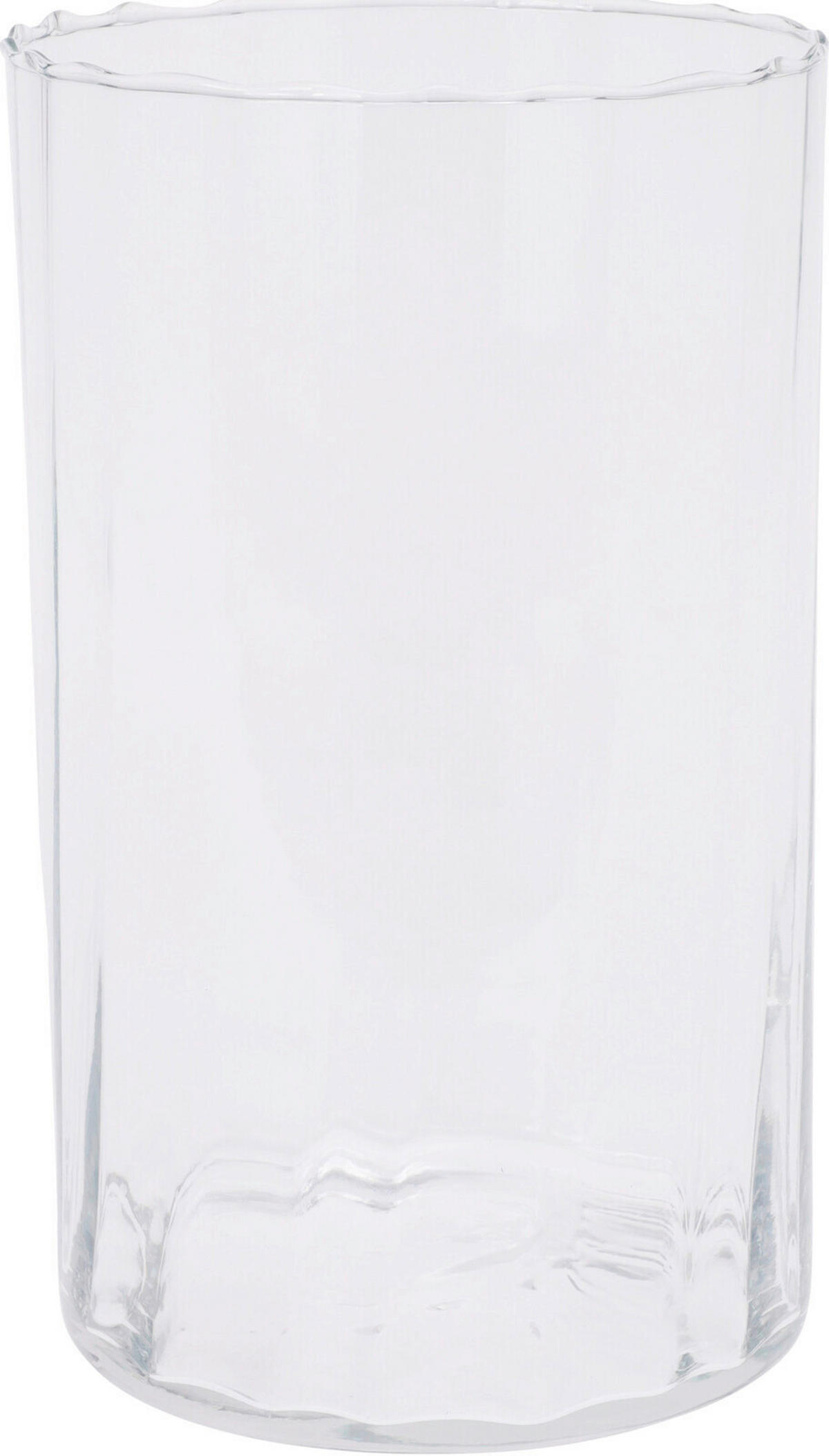 VÁZA, sklo, 28 cm - vícebarevná, Basics, sklo (18/18/28cm)