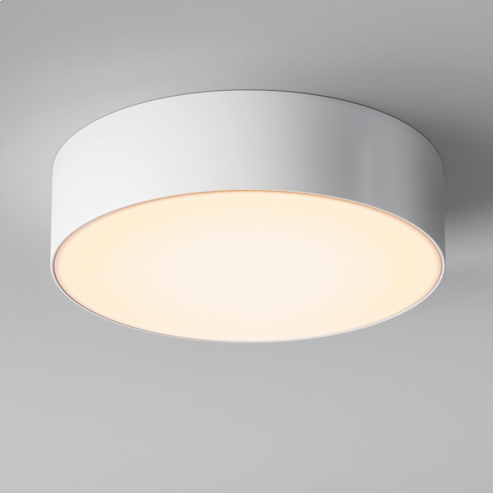 AUßENDECKENLEUCHTE 22/5,8 cm   - Weiß, MODERN, Kunststoff/Metall (22/5,8cm) - MAYTONI