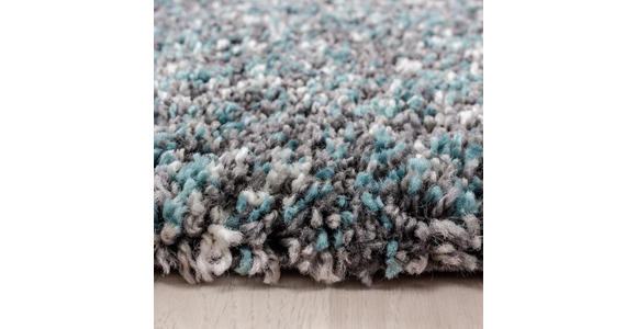 HOCHFLORTEPPICH 160/230 cm Enjoy  - Blau/Pastellblau, KONVENTIONELL, Textil (160/230cm) - Novel