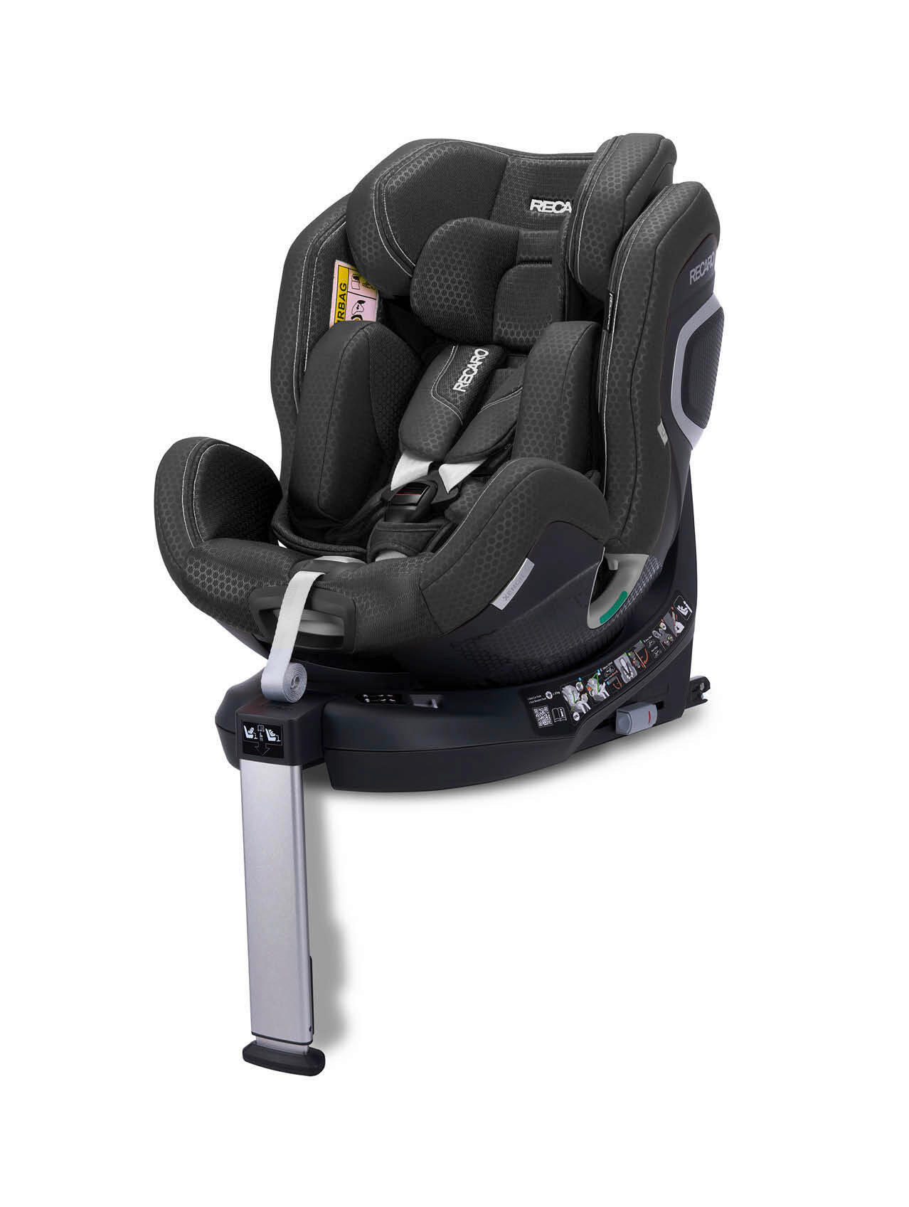 REBOARDER-KINDERSITZ Xenon 1 Fresh Black  - Schwarz, Basics, Kunststoff/Textil (44/58-77/58,5cm) - RECARO