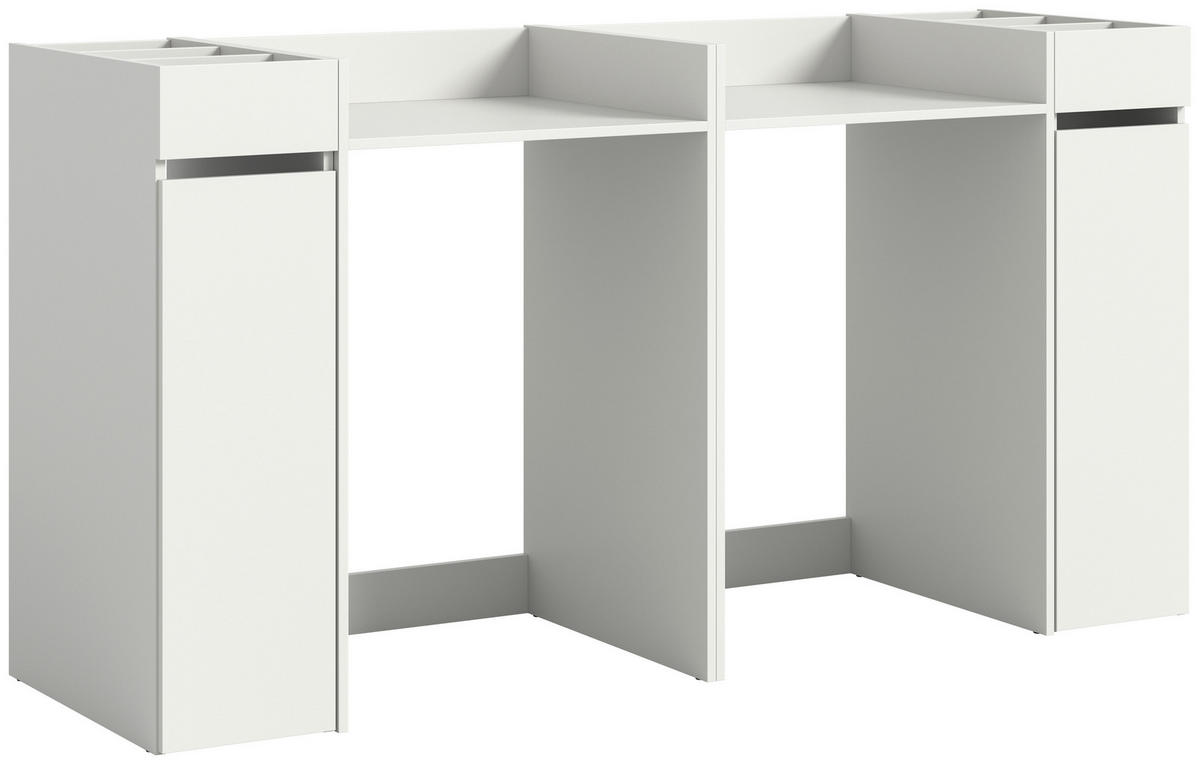 WASCHMASCHINENSCHRANK 190/101/60 cm  in Weiß  - Weiß, MODERN, Holzwerkstoff (190/101/60cm) - MID.YOU