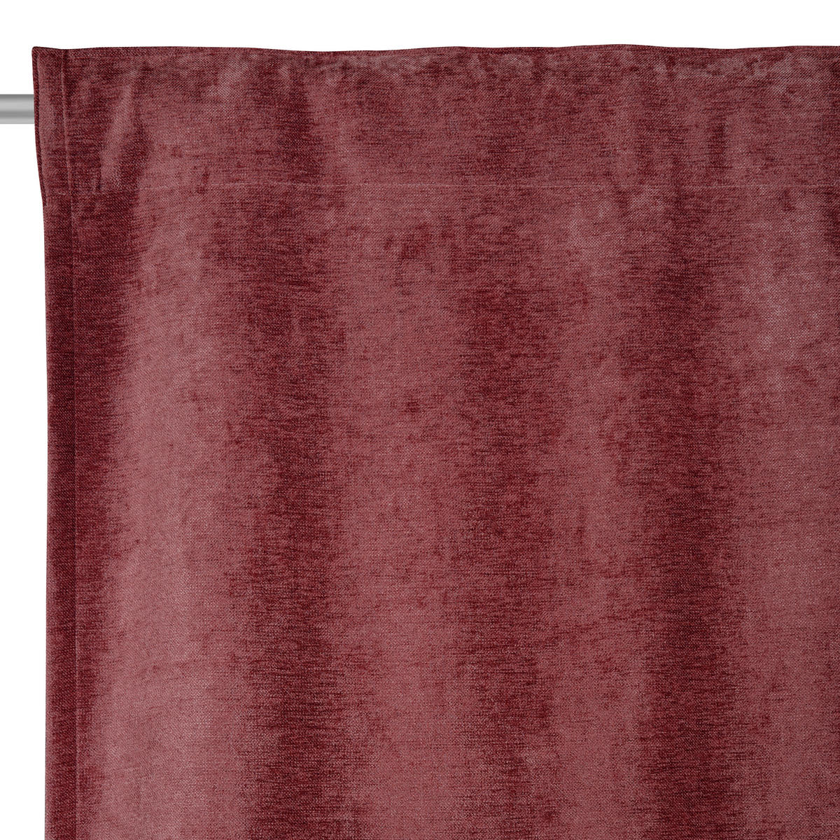 FERTIGVORHANG blickdicht  - Dunkelrot, Basics, Textil (140/300cm) - Esposa