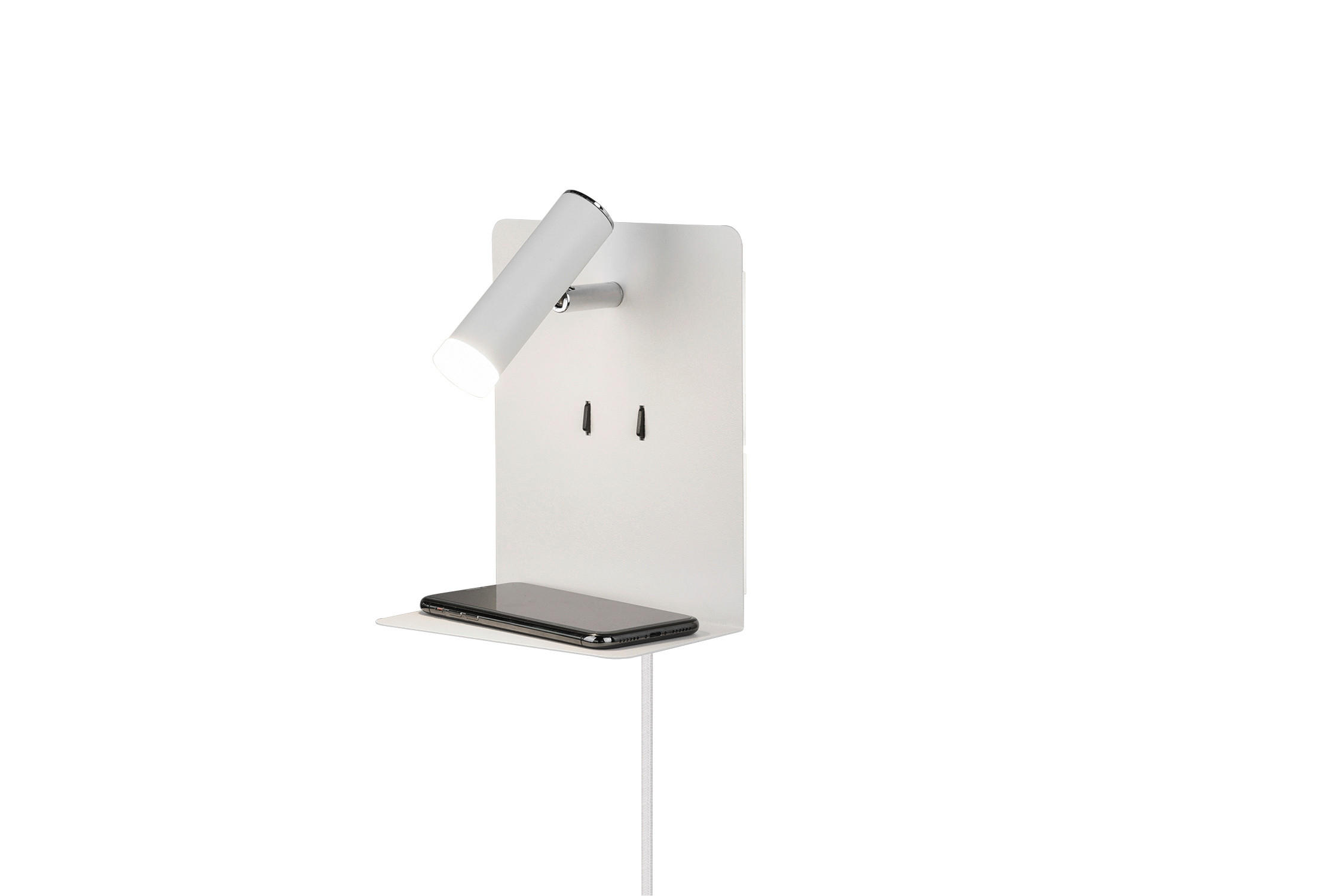 Trio Leuchten Led-Wandleuchte Element Weiß 16x20 cm