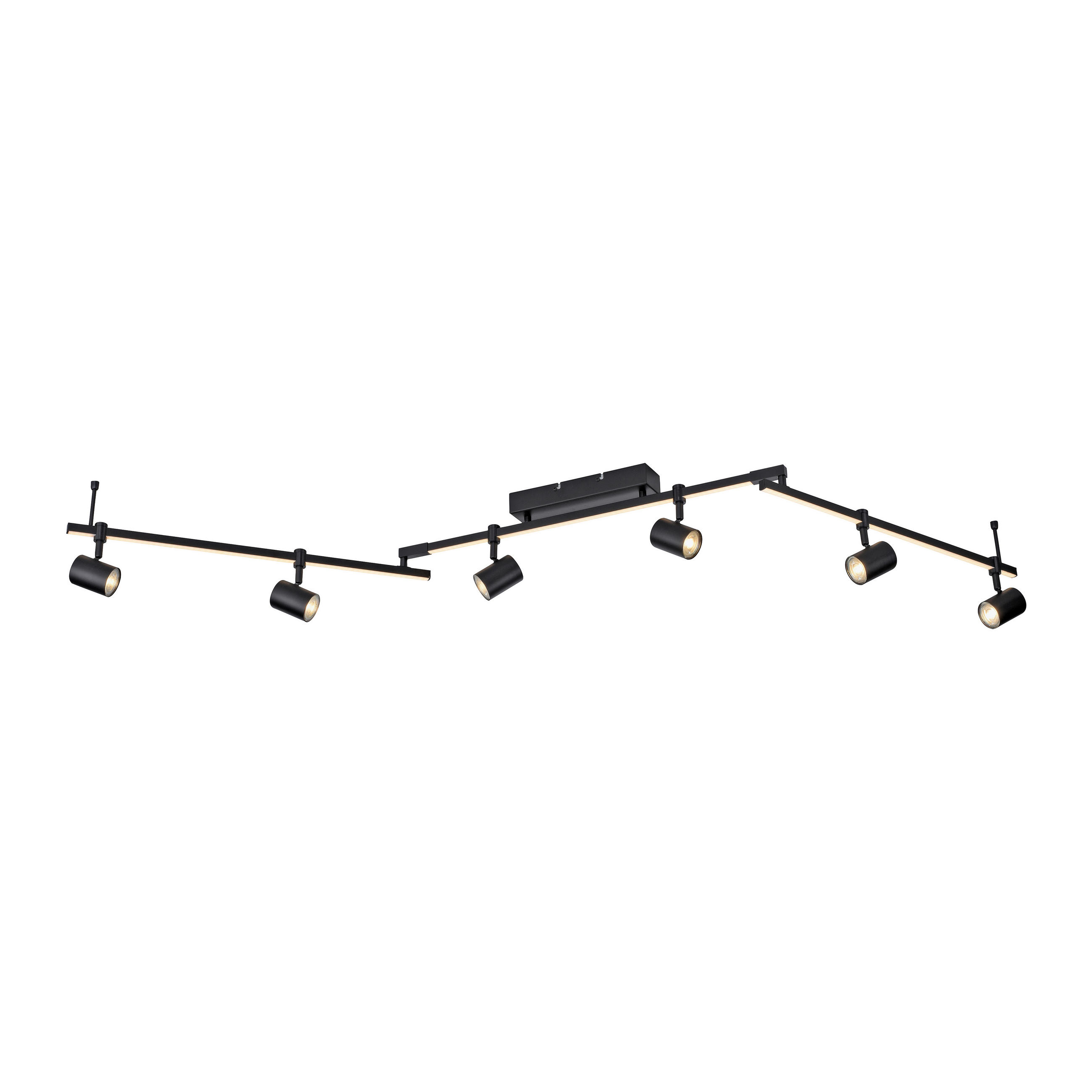LED-STRAHLER Barik   - Design, Kunststoff/Metall (188cm) - Paul Neuhaus