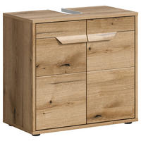 WASCHBECKENUNTERSCHRANK 64/60/34 cm  - Schwarz, MODERN, Holzwerkstoff (64/60/34cm) - MID.YOU