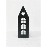 DEKOHAUS - Schwarz, LIFESTYLE, Metall (16/48/12cm) - X-Mas