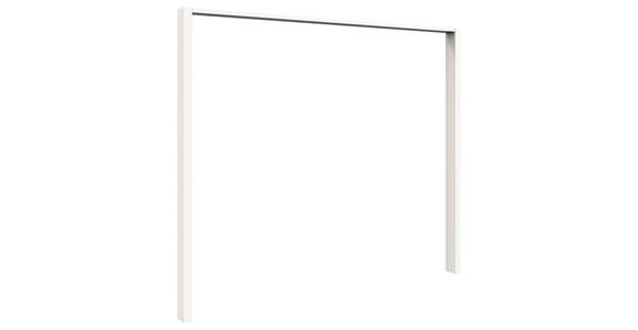 PASSEPARTOUTRAHMEN 256/220/12 cm Weiß  - Weiß, KONVENTIONELL, Holzwerkstoff (256/220/12cm) - Venda