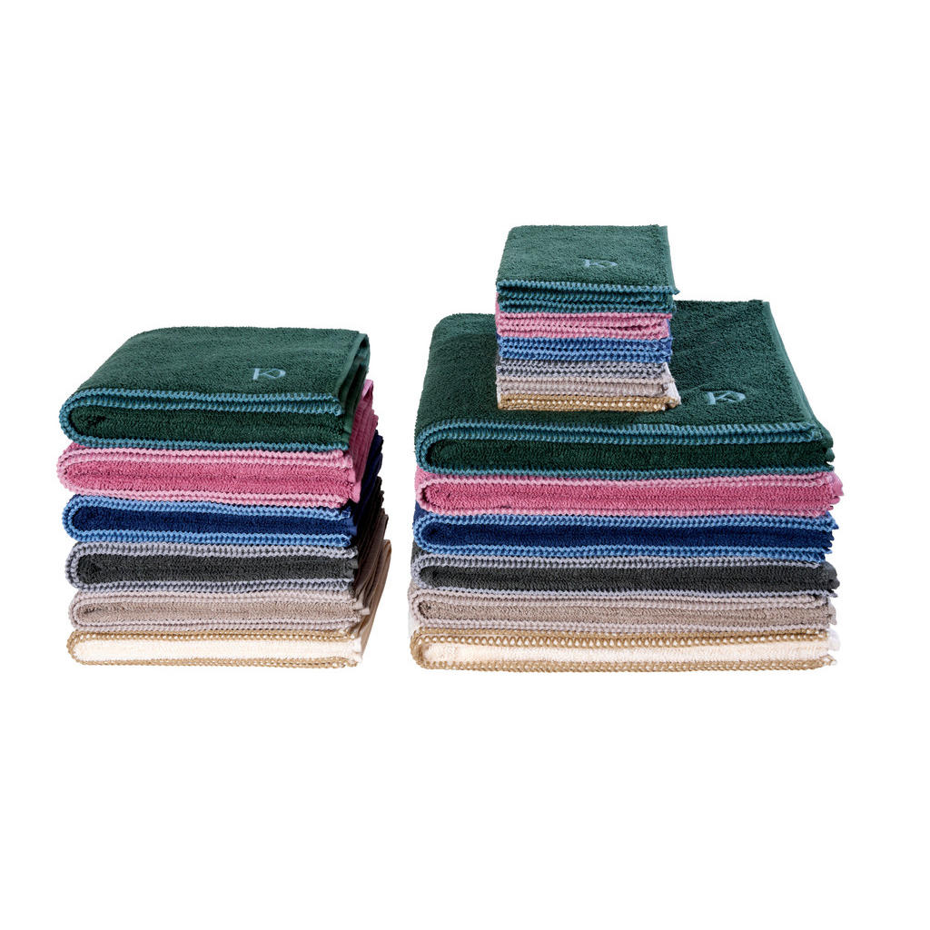 Thumbnail - Dieter Knoll Gästetuch Bolano, Dunkelrosa, Textil, 4-teilig, 30x50 cm, Oeko-Tex® Standard 100, saugfähig, Aufhängeschlau...