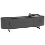 LOWBOARD 240/65/45 cm  - Anthrazit, Design, Holzwerkstoff/Metall (240/65/45cm) - Ambiente