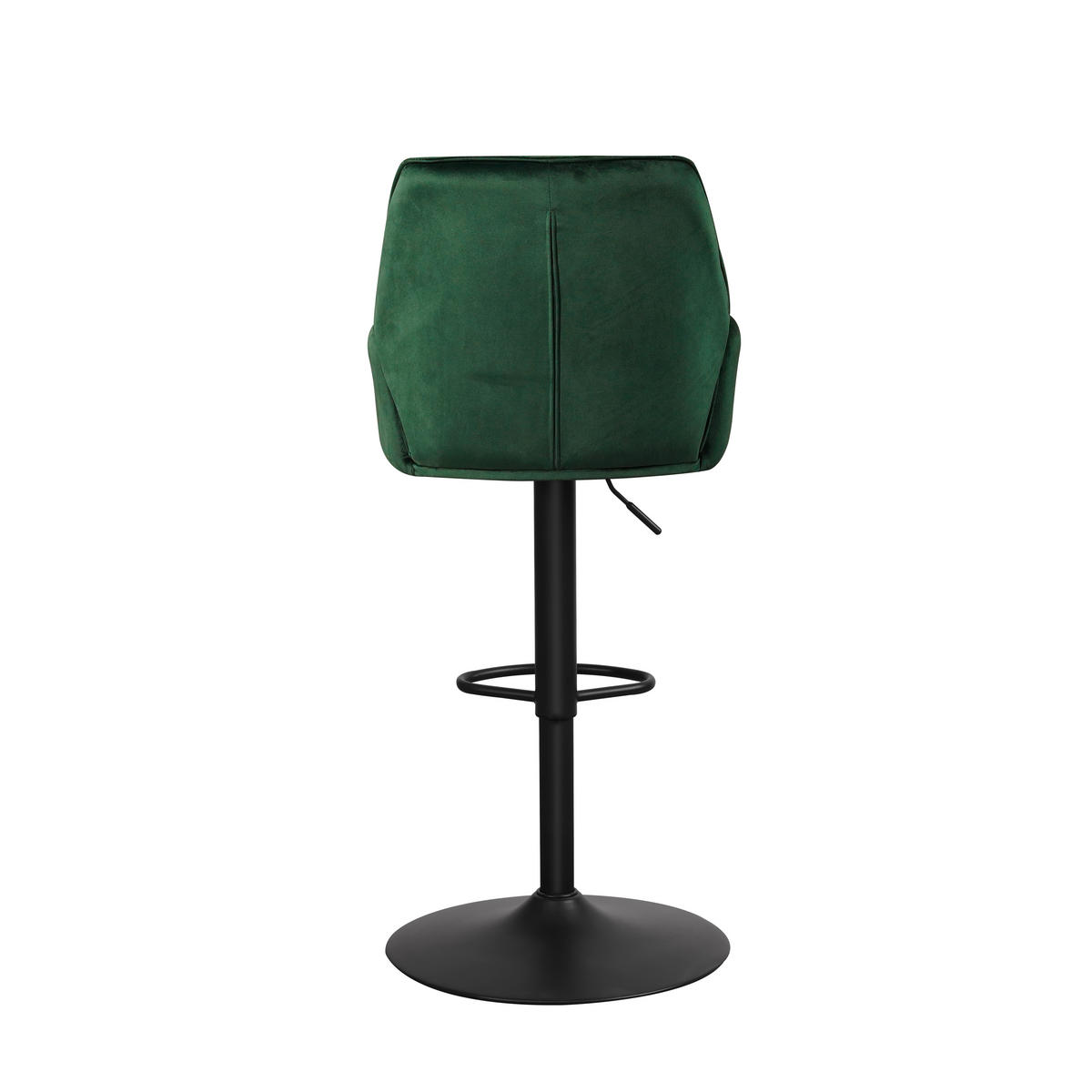 BARHOCKER-SET in Grün  - Schwarz/Grün, MODERN, Textil/Metall (54/100/58cm) - MID.YOU