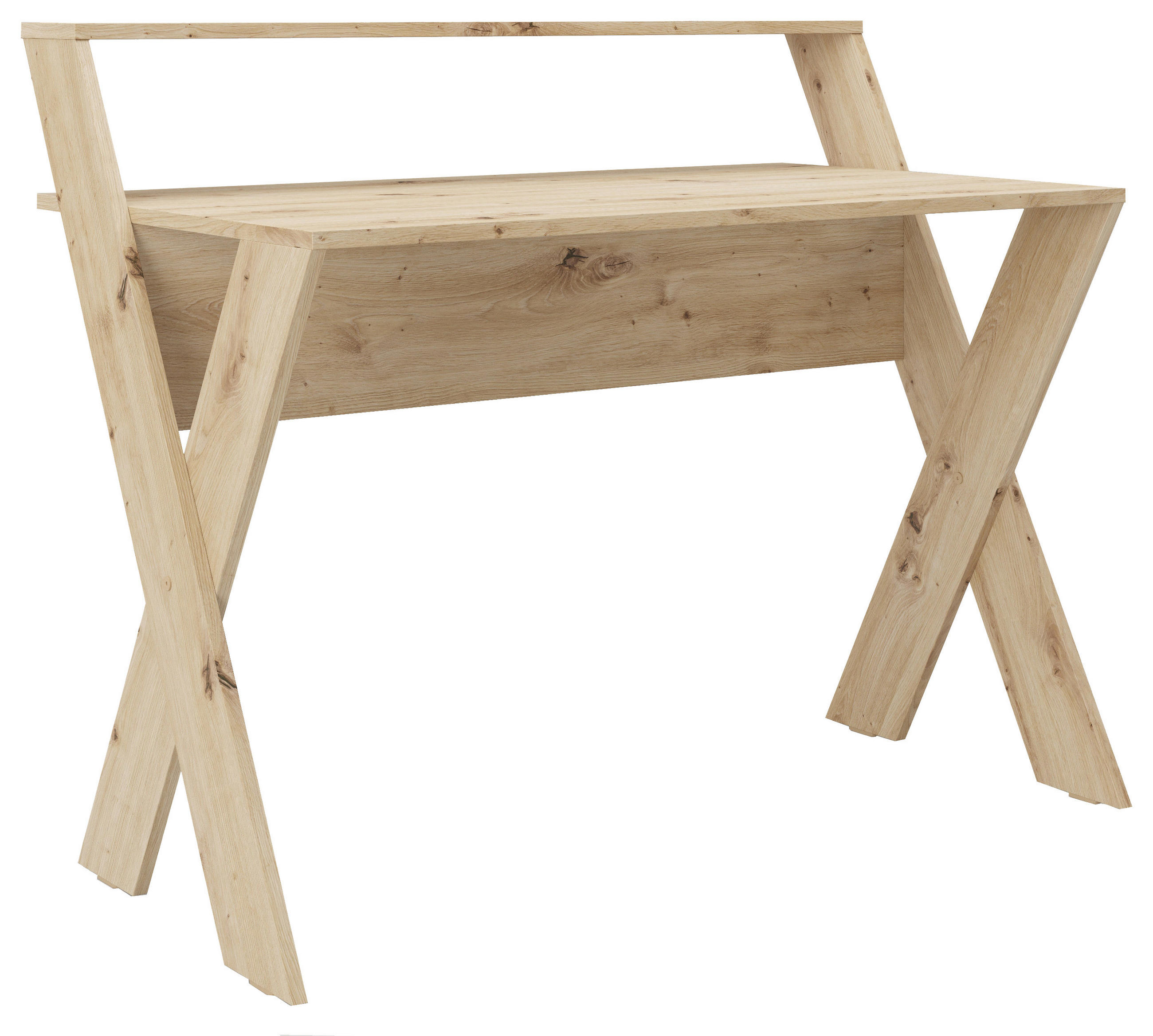 Schreibtisch 115x95x65 cm Montreal Eiche Artisan Dekor