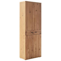SKŘÍŇ NA ODĚV, divoký dub, dub cer, 75/208/37 cm - divoký dub/antracitová, Natur, kov/dřevo (75/208/37cm) - Waldwelt