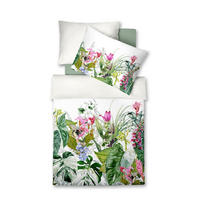 ÁGYNEMŰHUZAT-GARNITÚRA 140/200 cm  - jadezöld/pasztellkék, Basics, textil (140/200cm) - Fleuresse