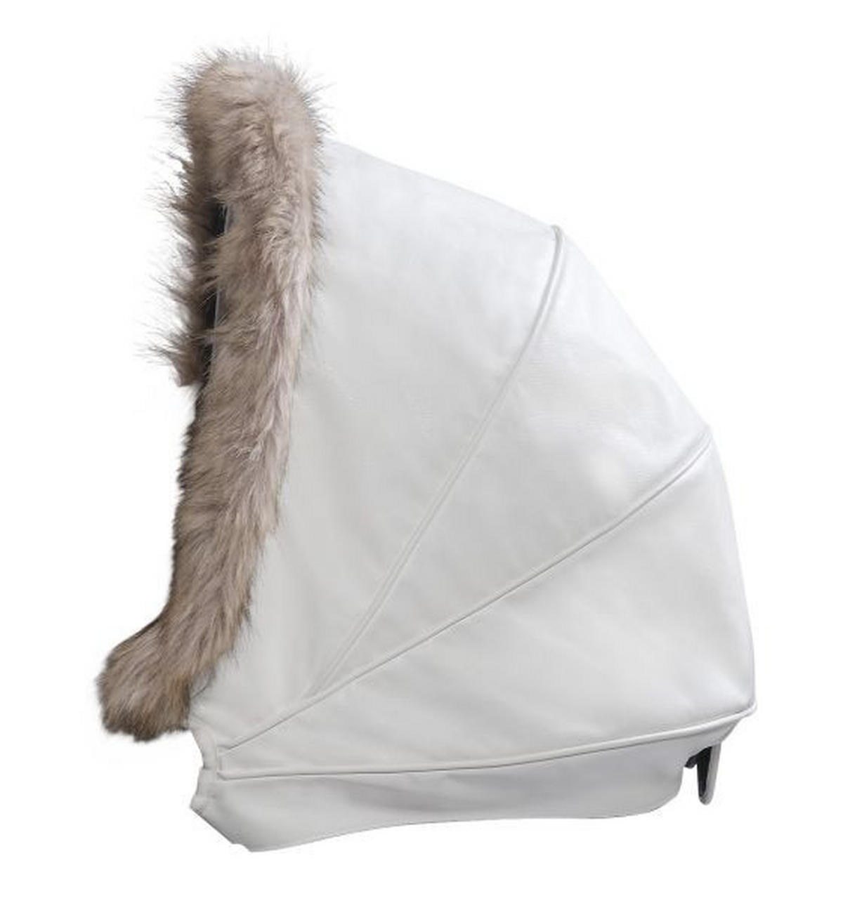OPREMA OTROŠKEGA VOZIČKA - bela, Basics, tekstil (61/40/67,5cm) - Mima