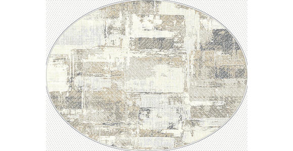 WEBTEPPICH 160 cm Tierra Hellgrau, Beige - Beige/Hellgrau, Design, Textil (160cm) - Novel
