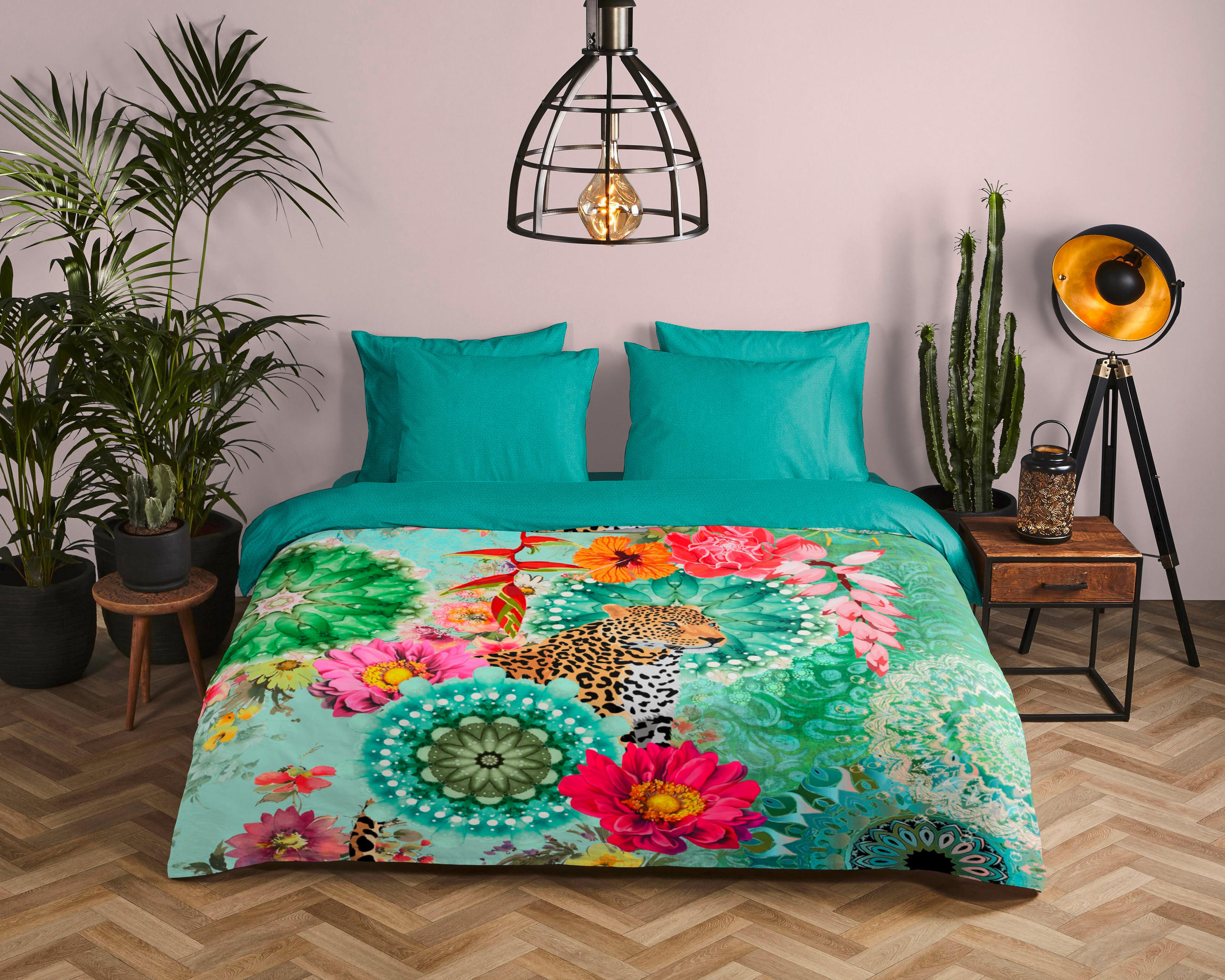 WENDEBETTWÄSCHE sonstige Webstoff 140/200 cm  - Multicolor, Basics, Textil (140/200cm)