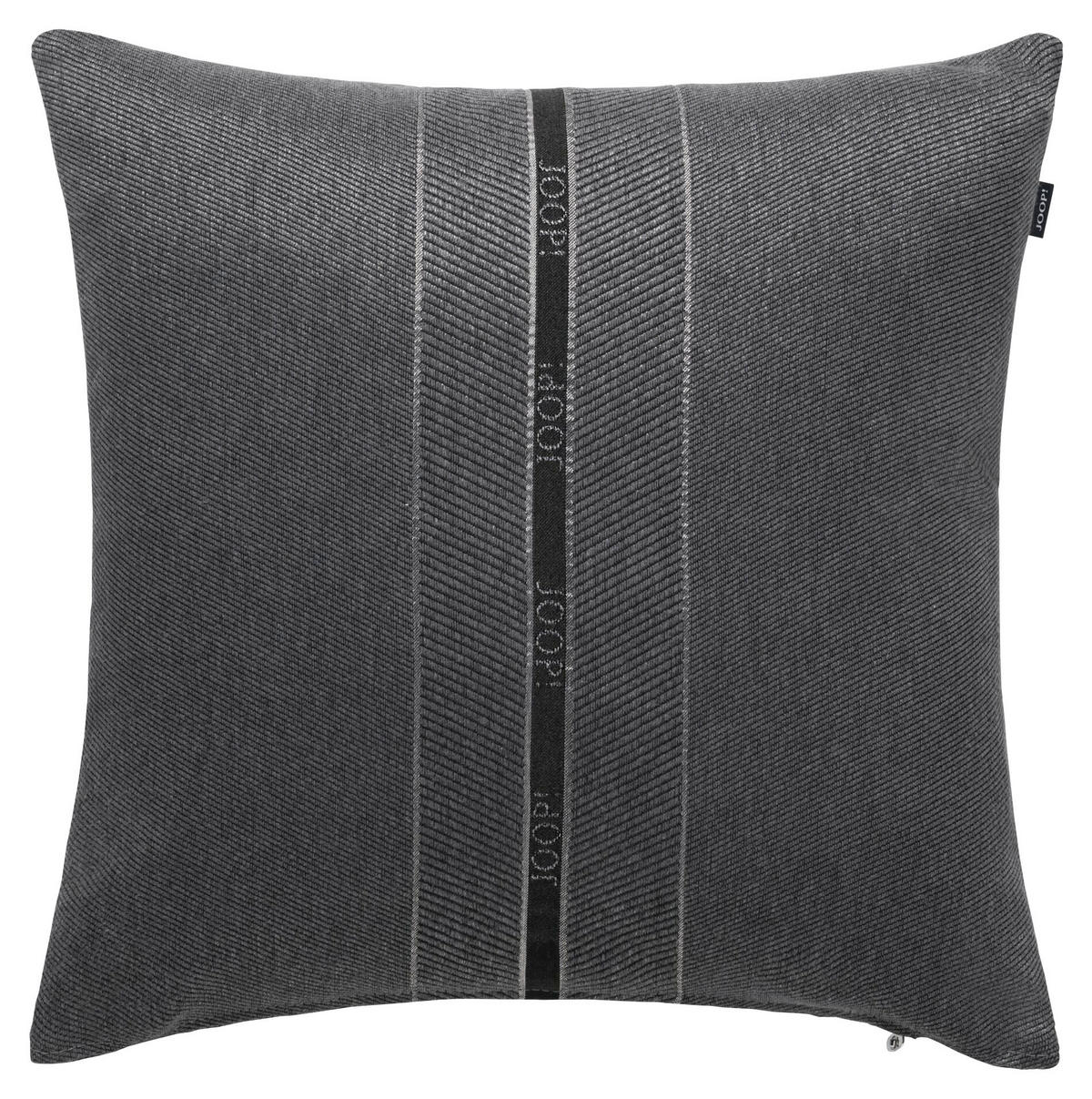 POTAH NA POLŠTÁŘ  40/40 cm - antracitová, Design, textil (40/40cm) - Joop!