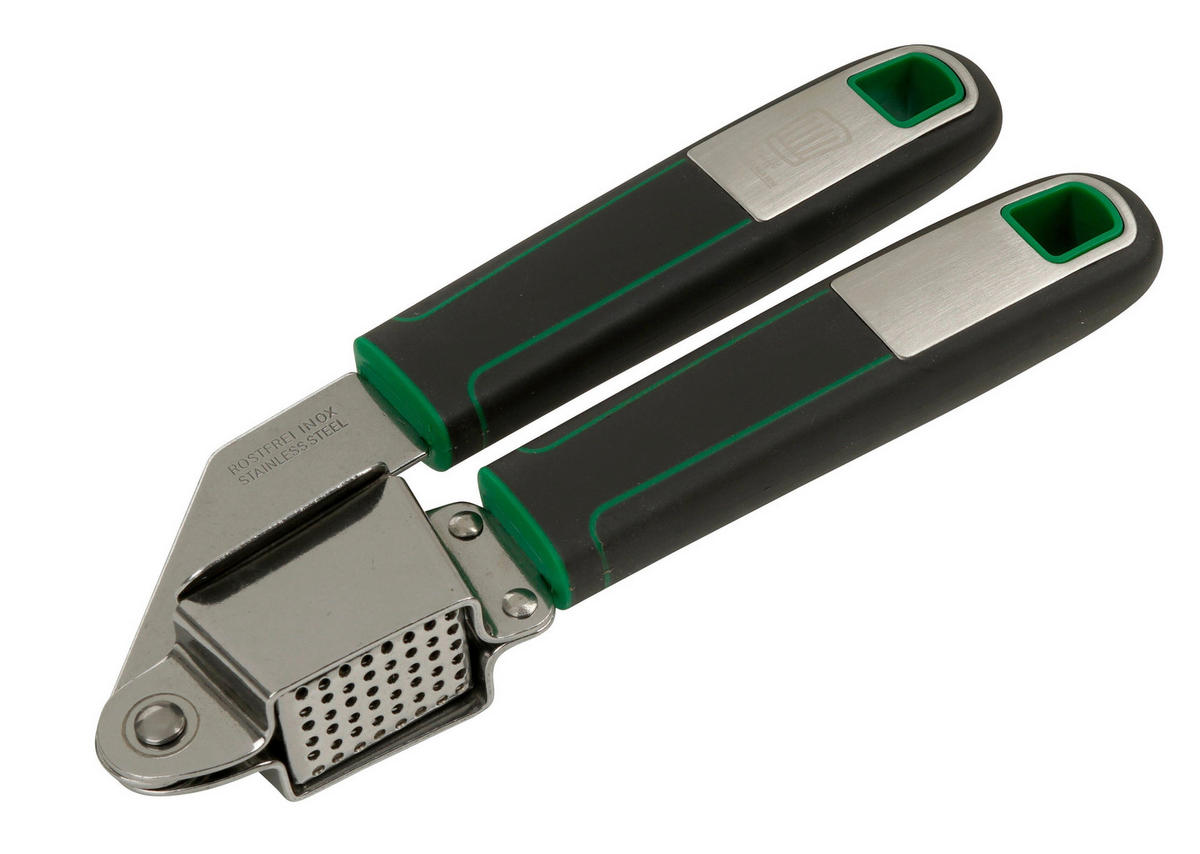 KÜCHENHELFERSET Chefkoch  - Grau/Grün, Basics, Kunststoff/Metall - Chefkoch+Fackelmann