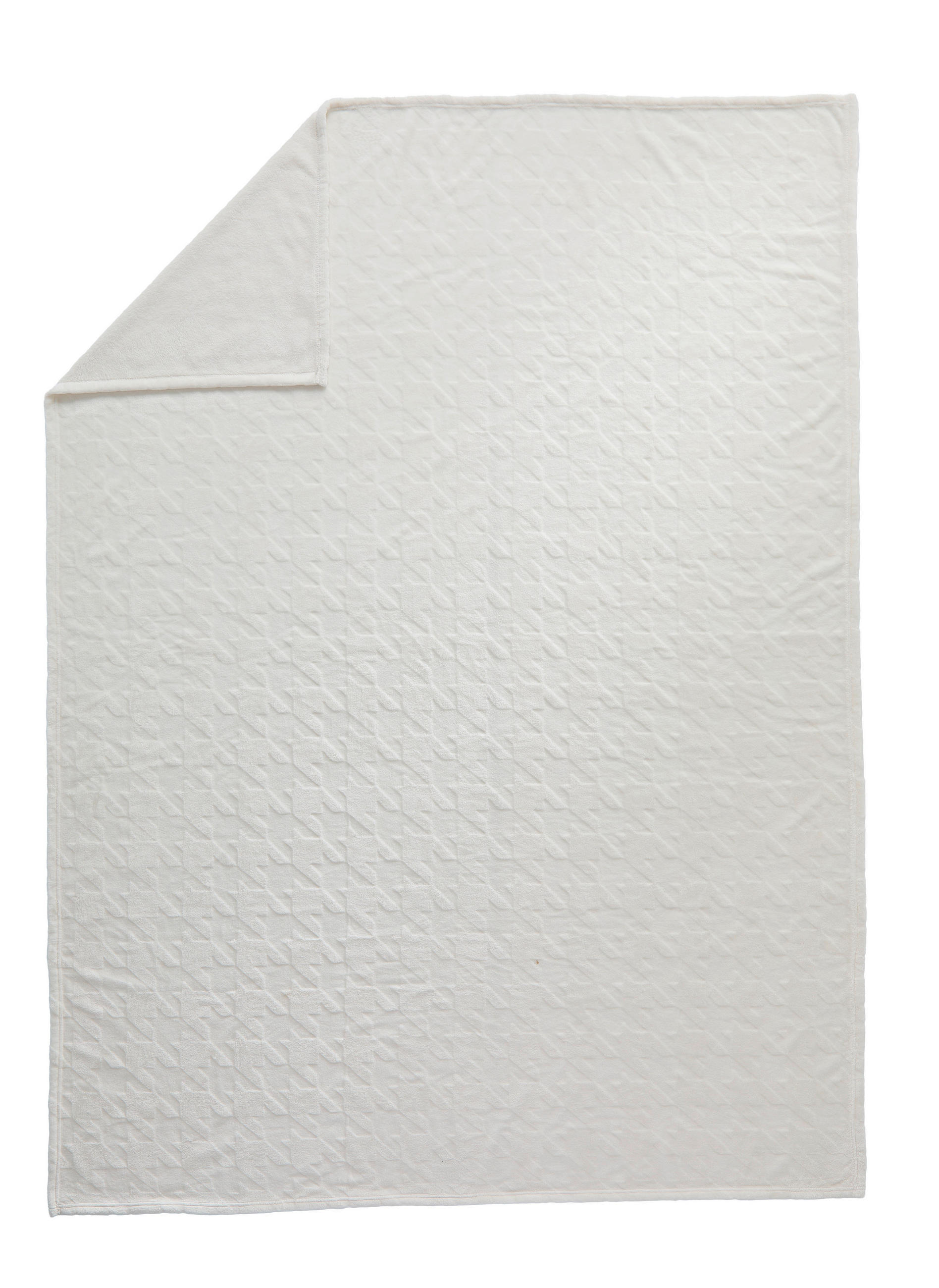 Dieter Knoll Wohndecke Weiß 150x200 cm