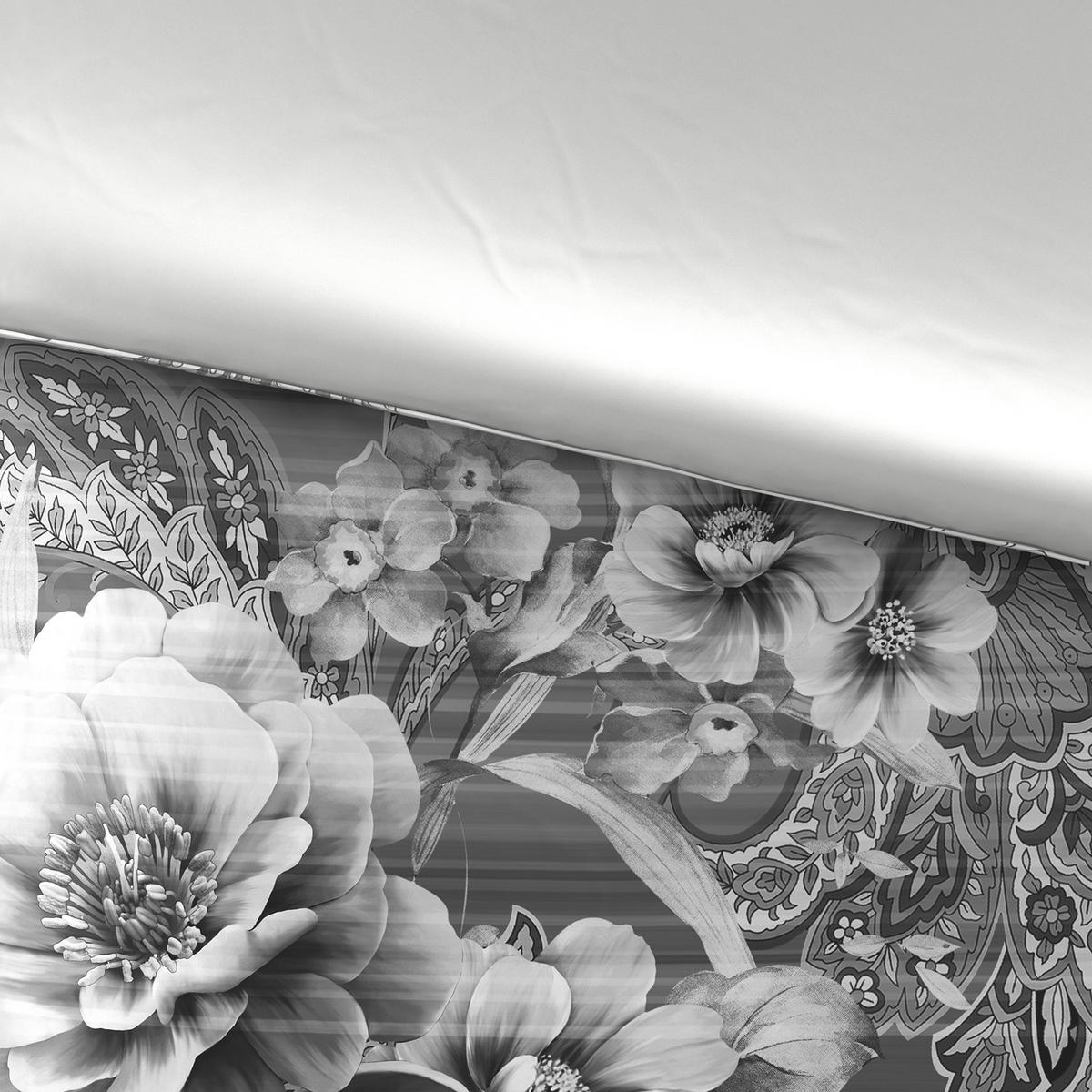 WENDEBETTWÄSCHE Angelo Satin 155/220 cm  - Anthrazit, Design, Textil (155/220cm) - Esposa