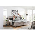 BOXSPRINGBETT 180/200 cm  in Beige  - Wengefarben/Beige, Trend, Holz/Textil (180/200cm) - Esposa