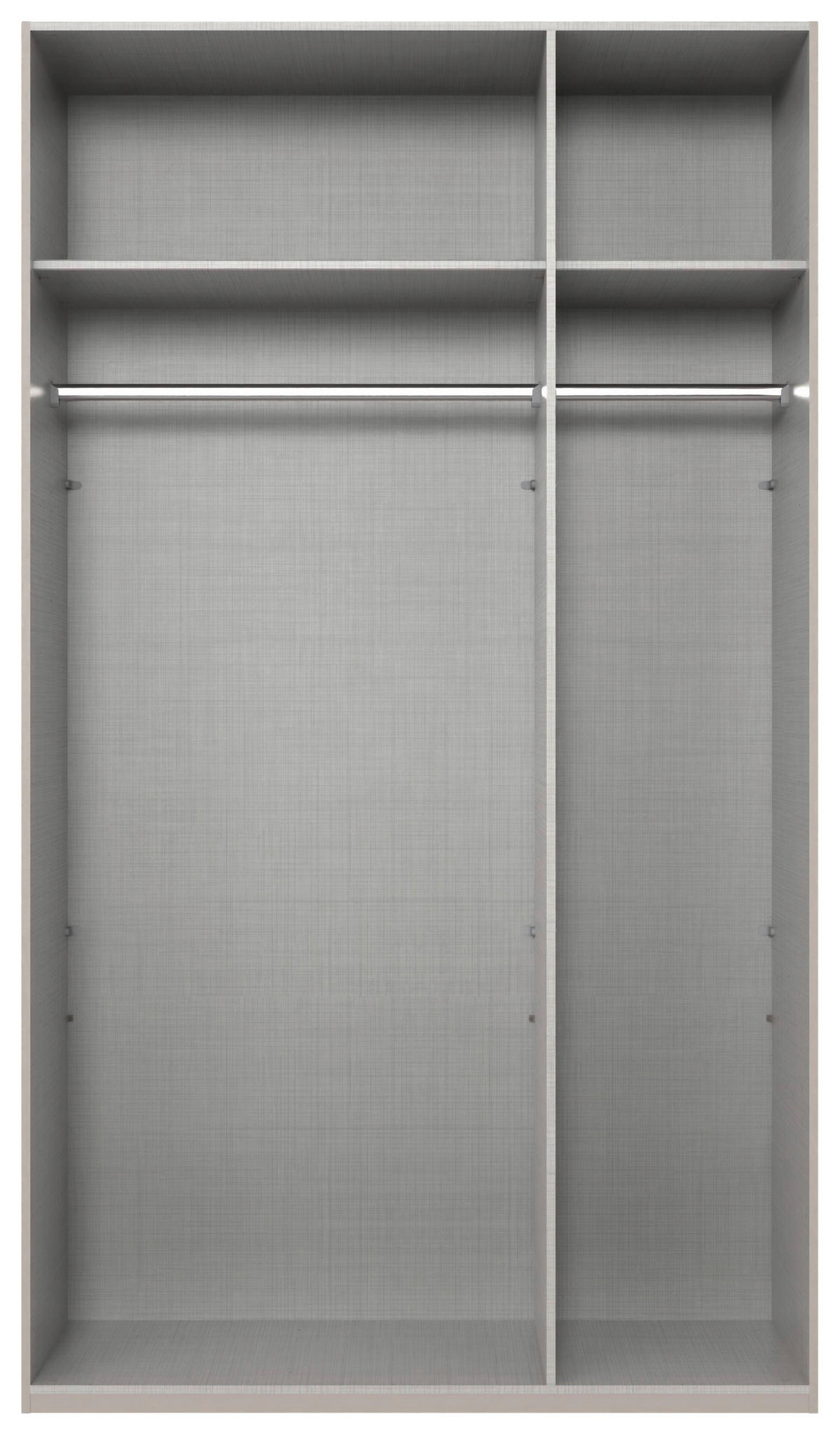 DREHTÜRENSCHRANK in Graphitfarben  - Schwarz/Graphitfarben, Modern, Holzwerkstoff/Metall (135/236/58cm) - MID.YOU