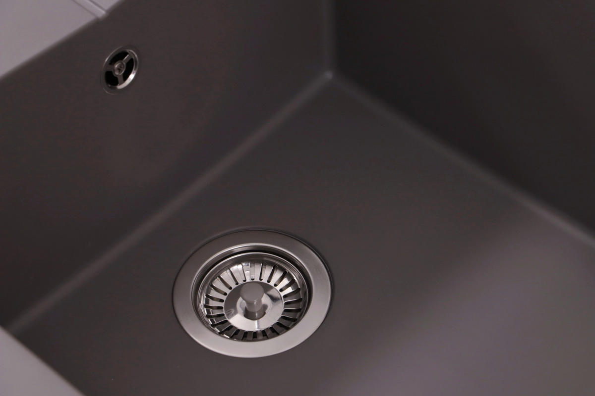 SPÜLE 17501001000500701-83  - Grau, Basics, Glas/Kunststoff (100/21,4/50cm) - Respekta