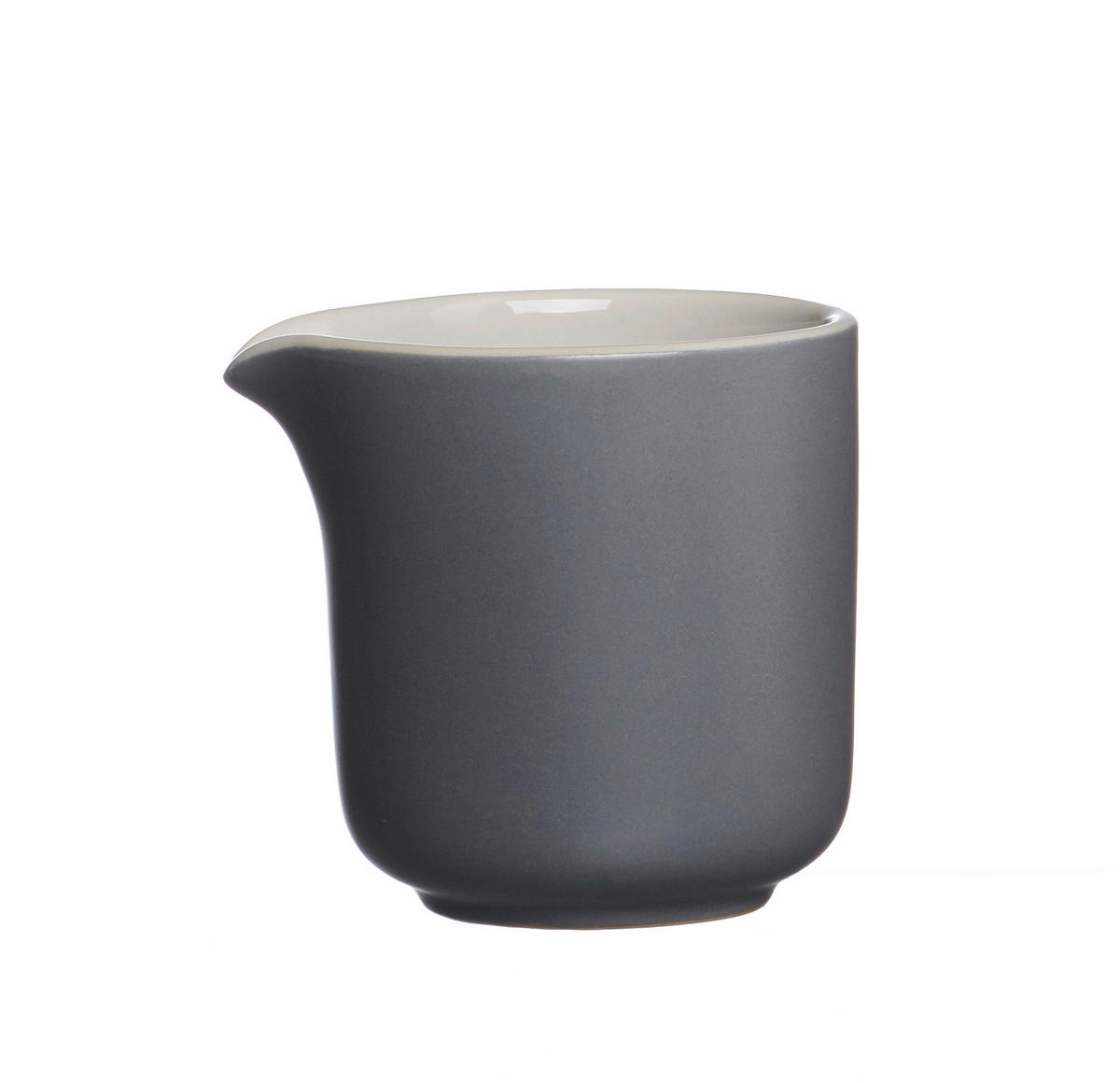 MILCHKÄNNCHEN 170 ml JASPER  - Weiß/Grau, Design, Keramik (8/7cm) - Ritzenhoff Breker