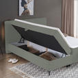 BOXBETT 140/200 cm  in Grau  - Schwarz/Grau, Design, Holz/Holzwerkstoff (140/200cm) - Xora