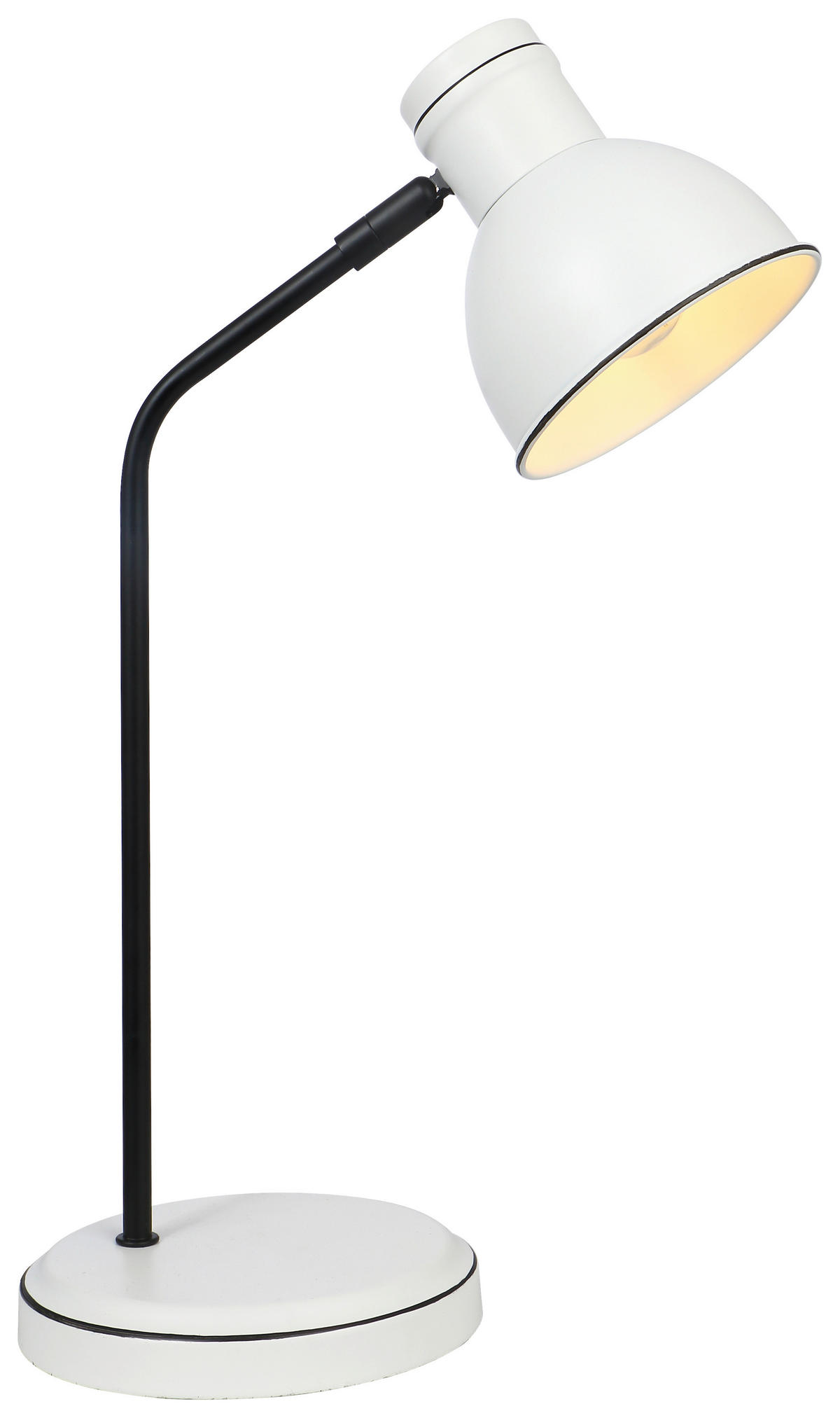 BORDSLAMPA 16/25/41 cm   - vit/svart, Basics, metall (16/25/41cm)